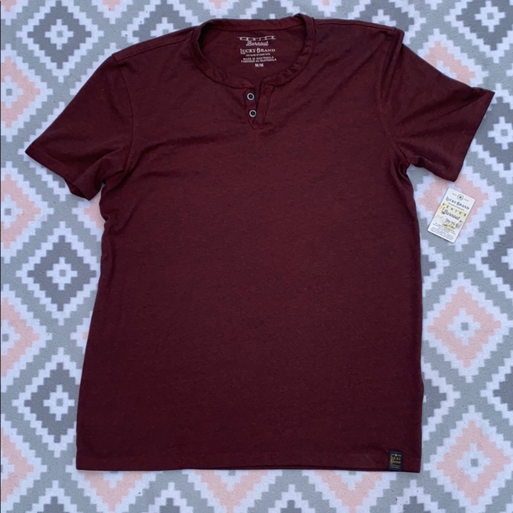 Men’s Lucky Brand Tee: Venice Burnout